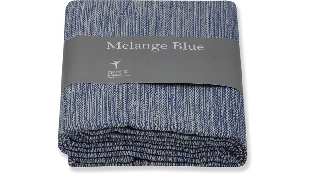 indian cotton yoga blanket