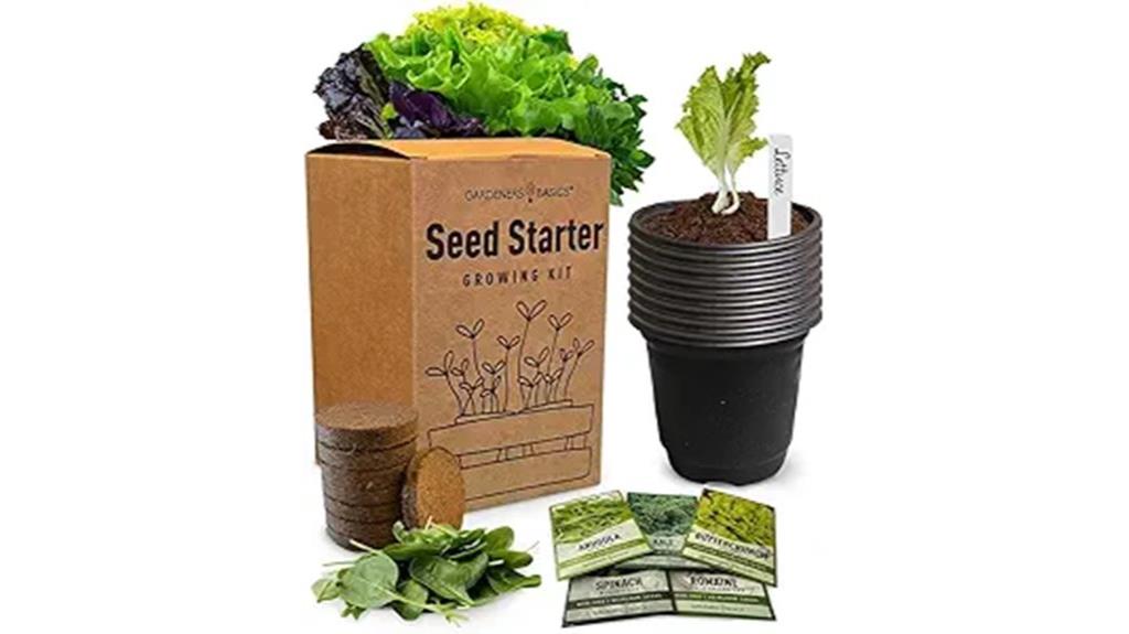 indoor gardening starter set