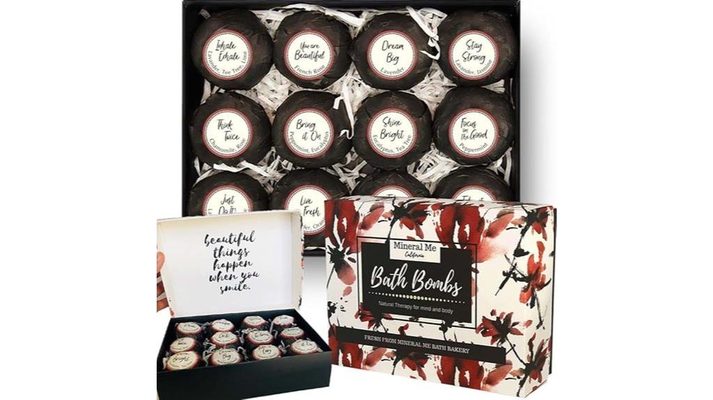 inspirational bath bombs pack