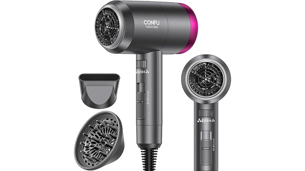 ionic 1600w blow dryer