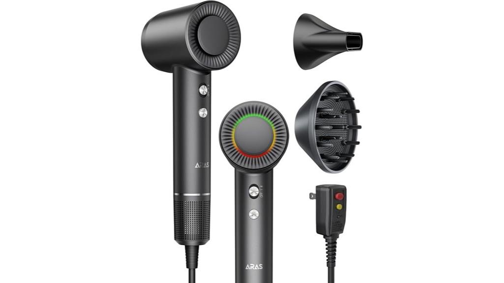 ionic technology hair dryer