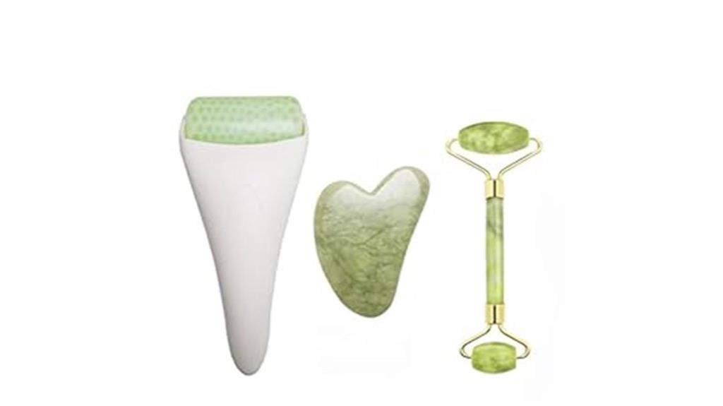 jade facial roller gua sha