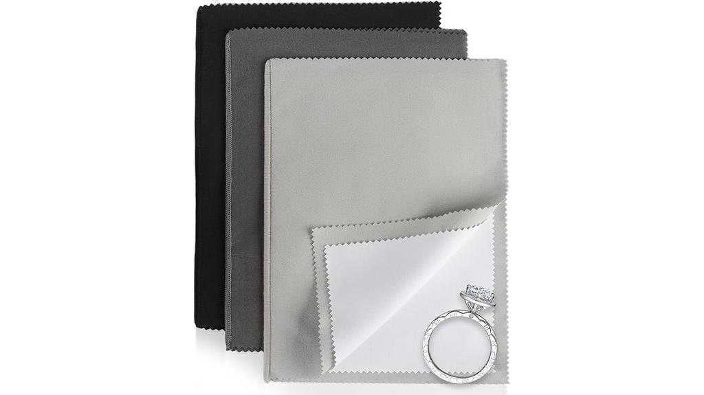 jewelry cleaning cloth set