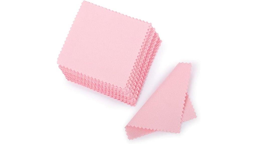 jewelry cleaning cloth set