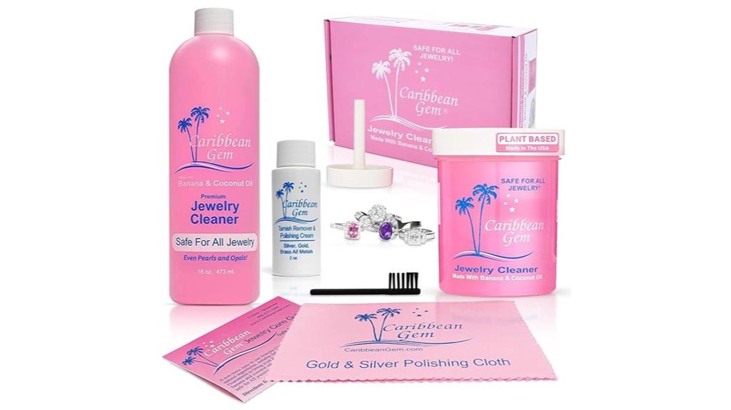 jewelry cleaning kit set