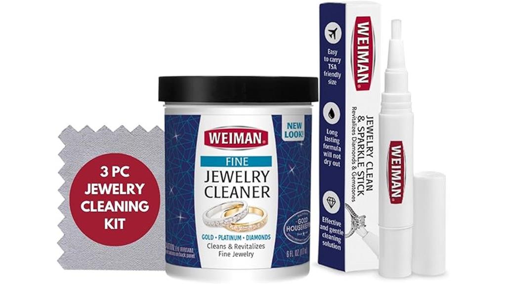 jewelry cleaning kit set