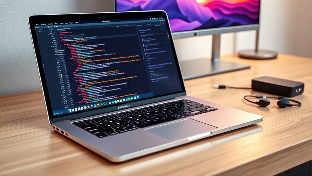 key development laptop features