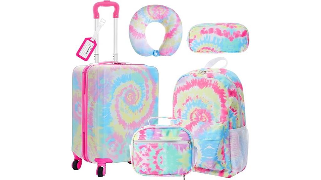 kids 17 inch luggage set