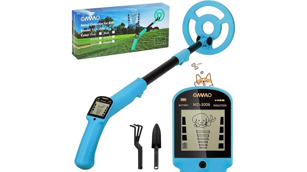 kids lcd metal detector