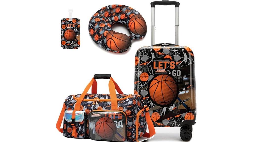 kids spinner luggage set