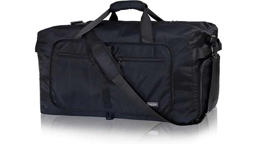 large 65l duffle with shoe compartment