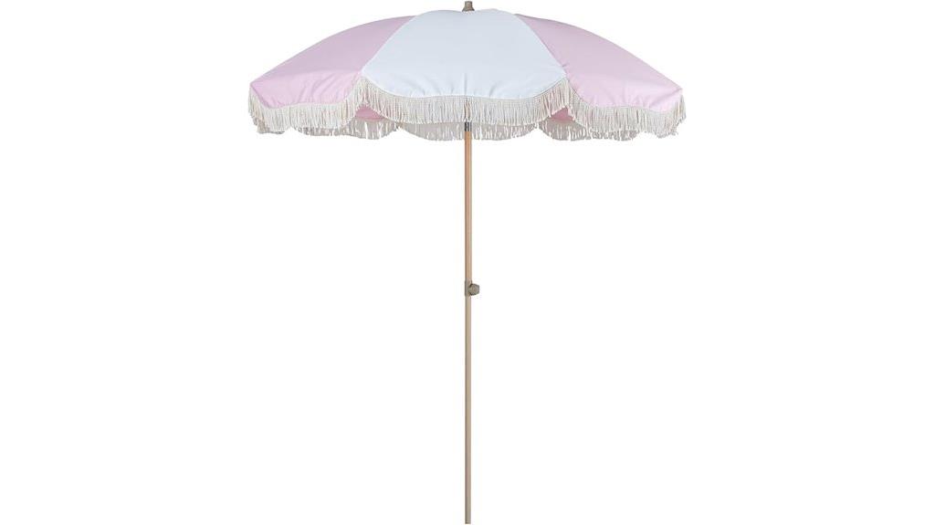 large boho patio umbrella