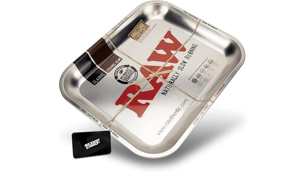 large chrome rust resistant tray