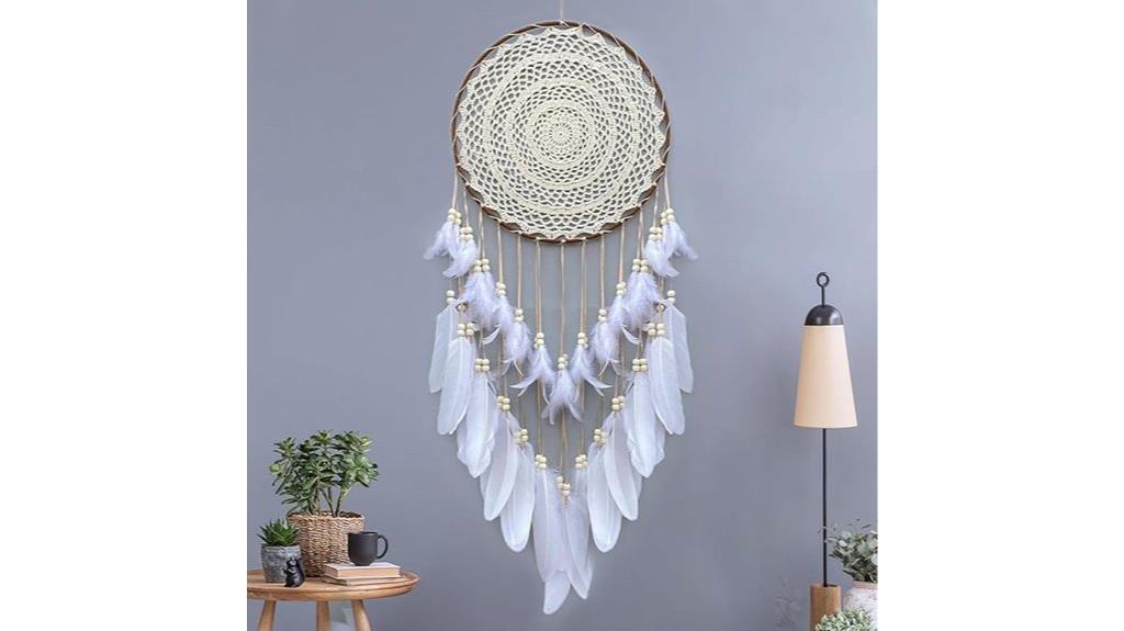 large handmade dreamcatcher gift