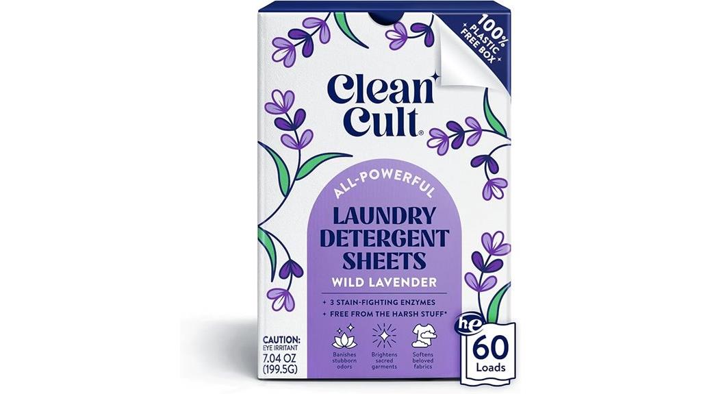 laundry detergent sheets box