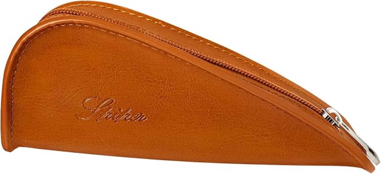 leather pipe case