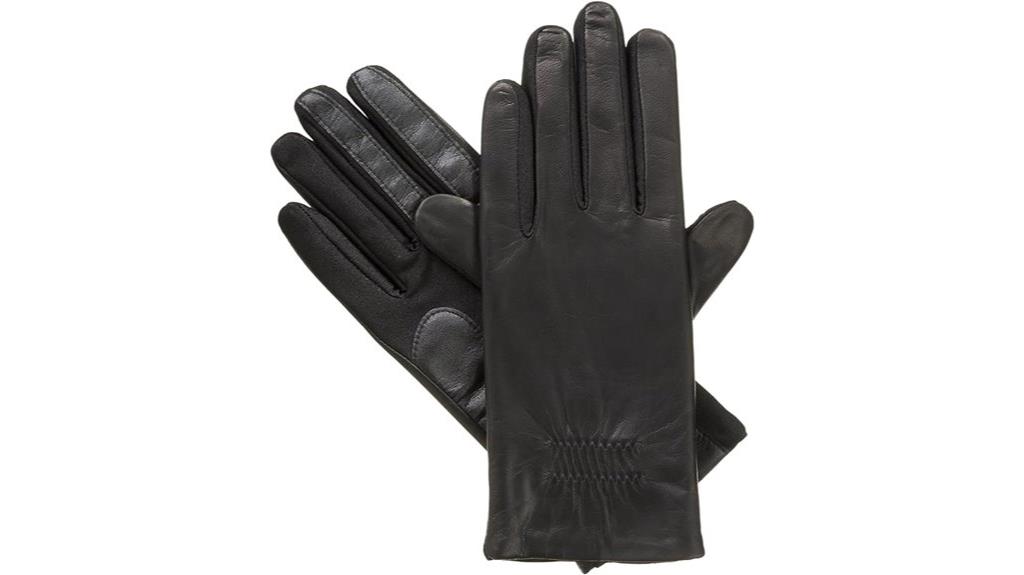 leather touchscreen gloves