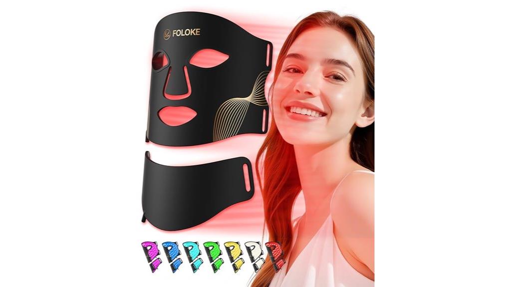 led facial skin therapy