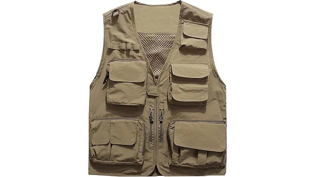 lightweight outdoor cargo vest