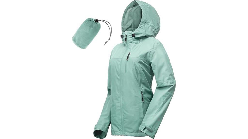 lightweight women s waterproof jacket