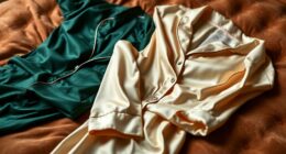 luxury silk pajamas selection