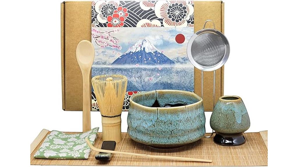 matcha whisk set nine pieces