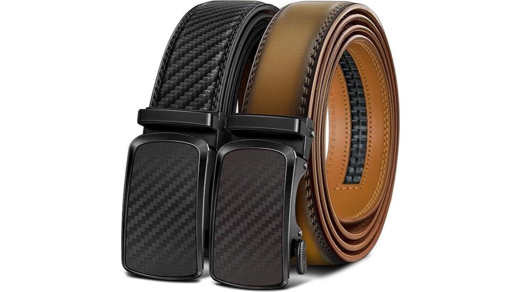 men s adjustable ratchet belts