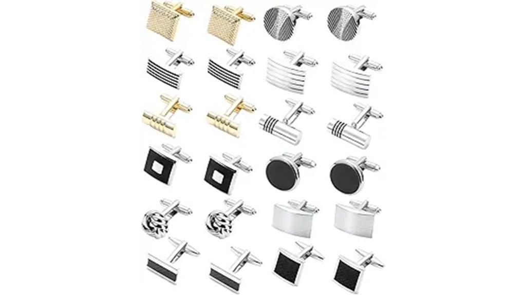 men s cufflinks pack