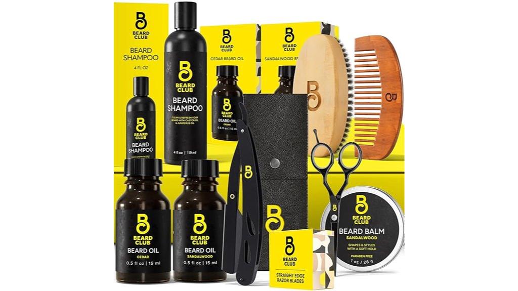 men s grooming beard kit