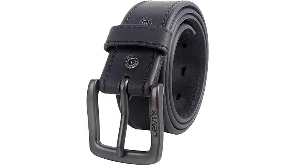 men s leather casual belt