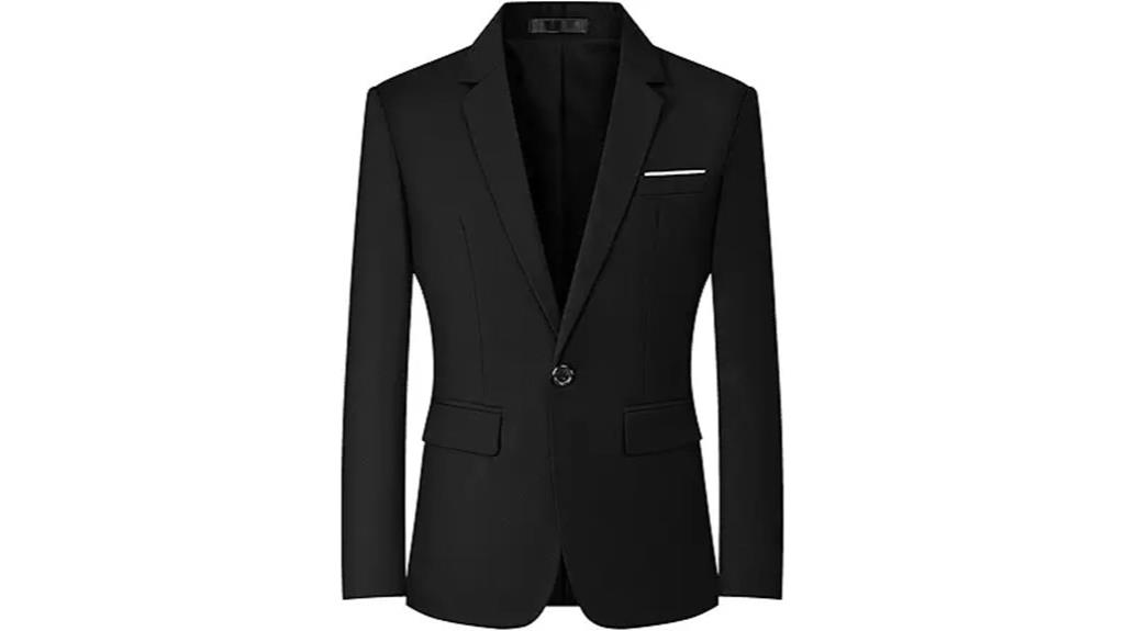 men s slim fit blazer