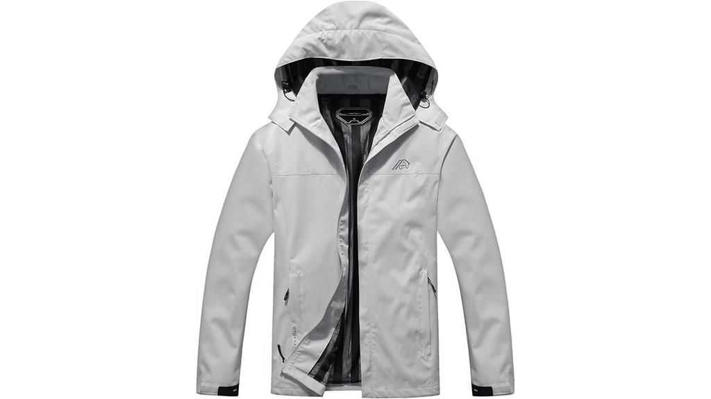men s waterproof rain jacket