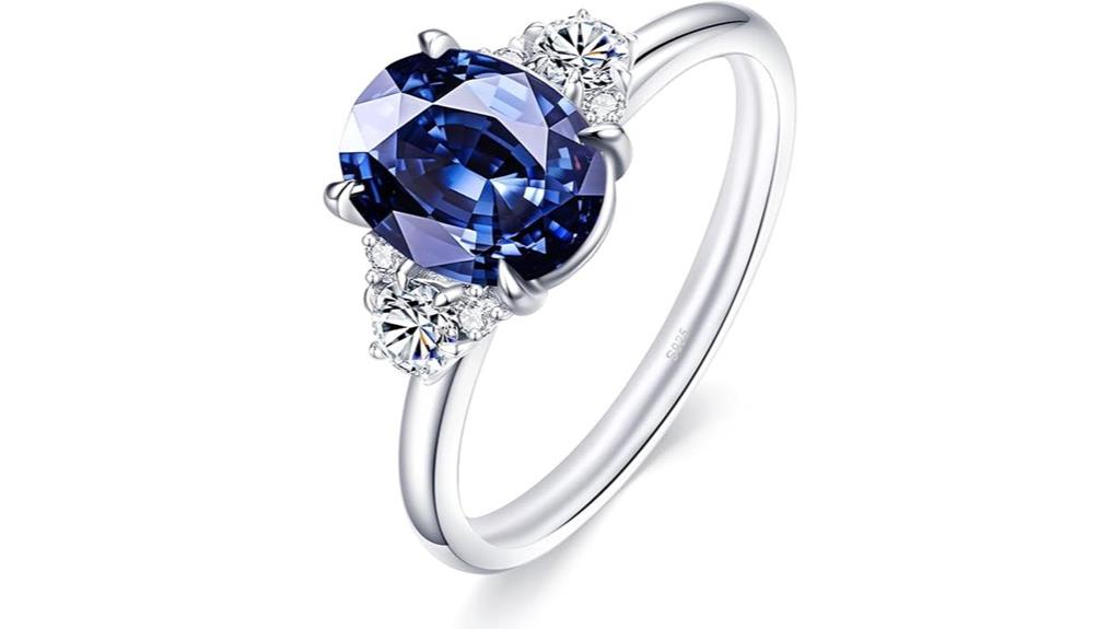 moissanite women s ring size
