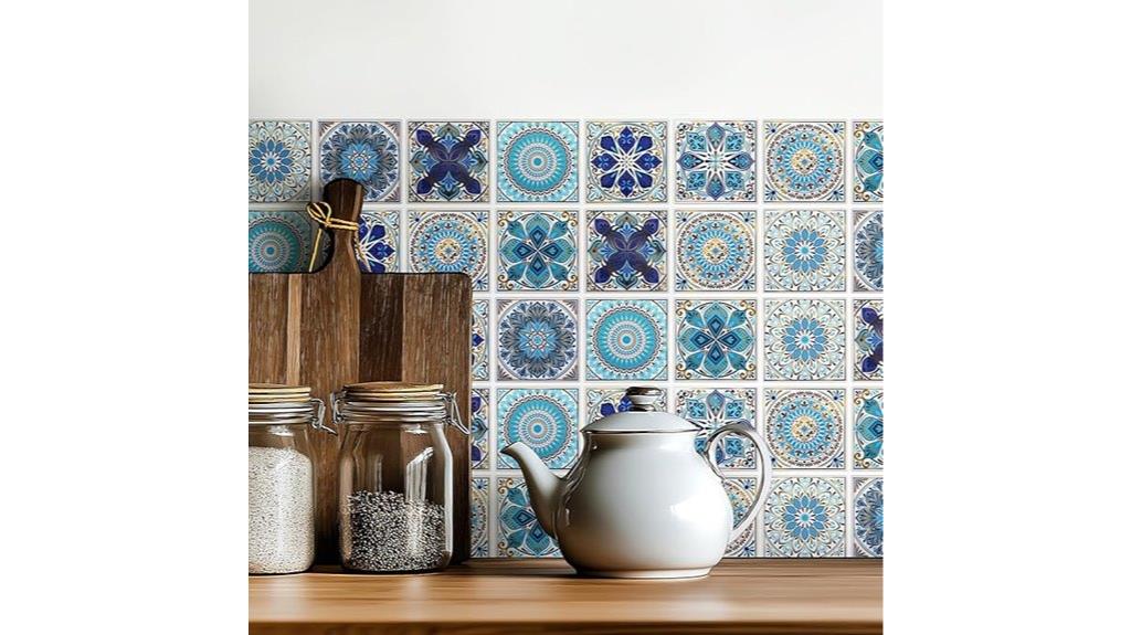 moroccan tile sticker pack