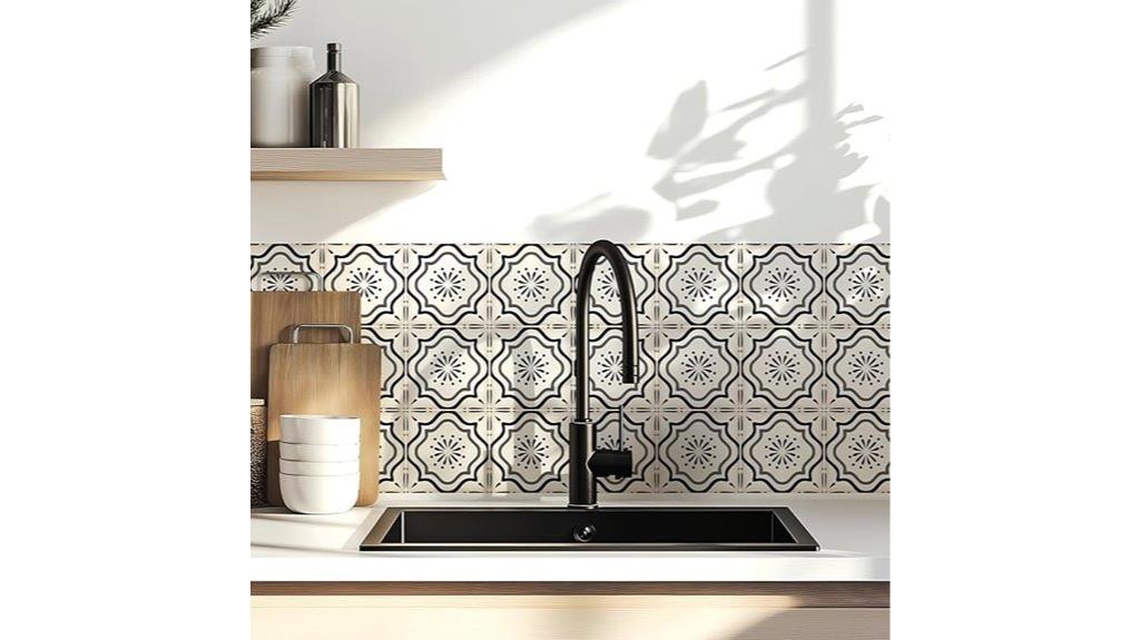 moroccan tile vinyl stickers