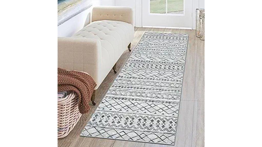 moroccan vintage grey rug
