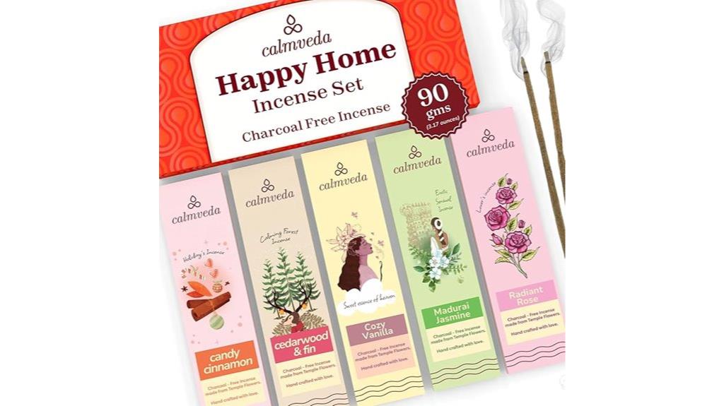 multiple fragrance incense pack