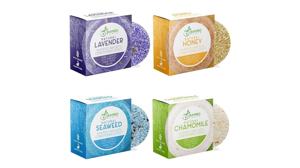 natural plant based shampoo bars
