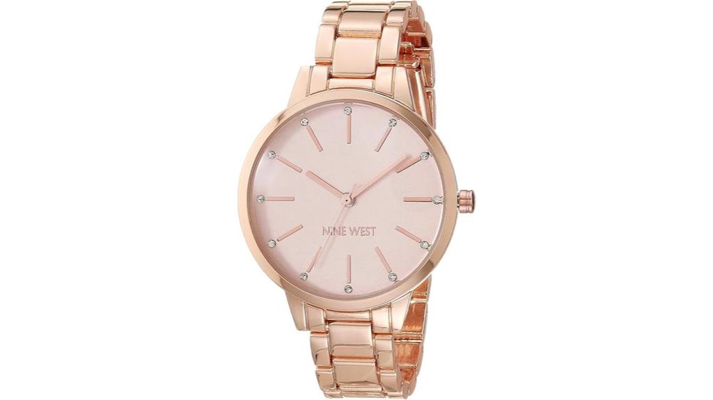 nine west crystal bracelet