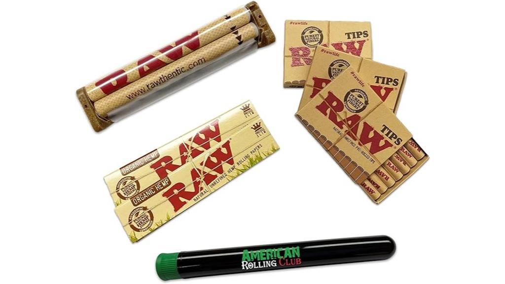 organic cigarette paper pack