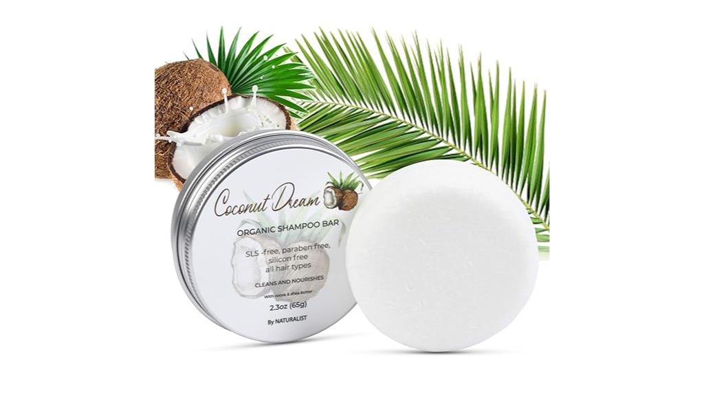 organic vegan shampoo bar