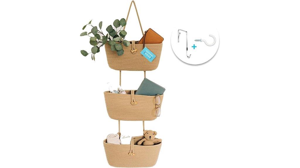 over the door hanging storage
