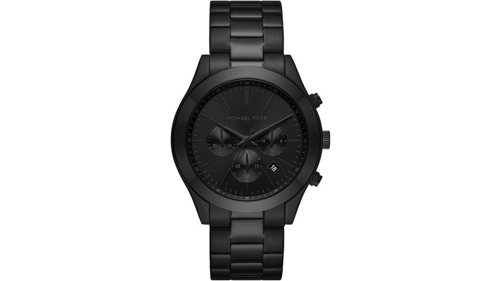 oversized slim runway watch