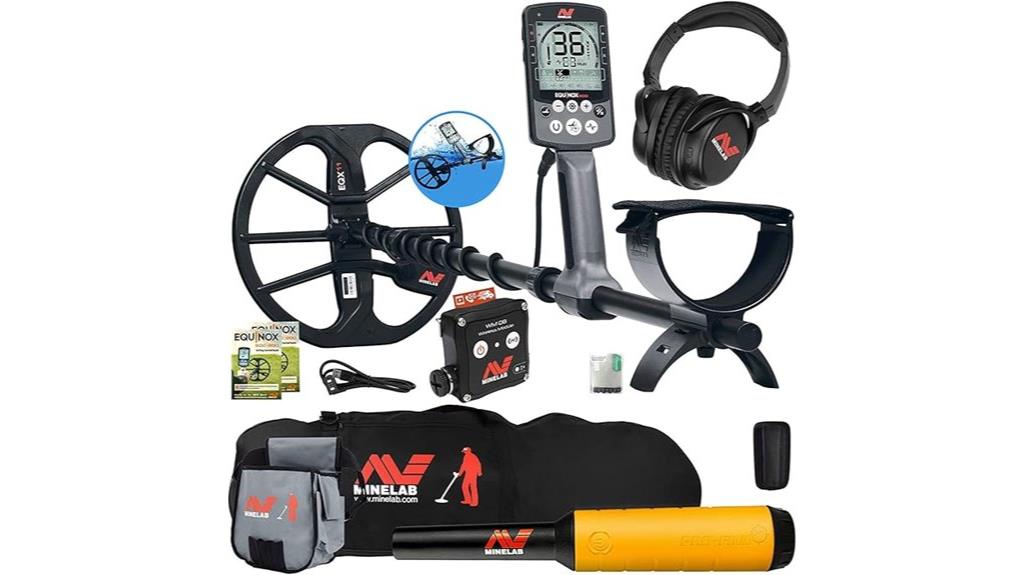 premium waterproof metal detector