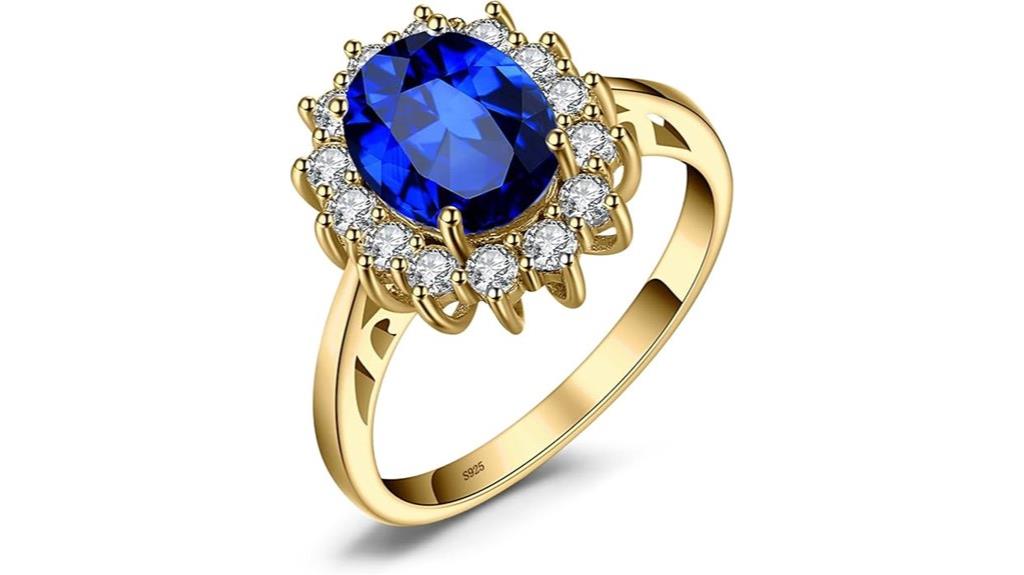 princess diana kate middleton sapphire