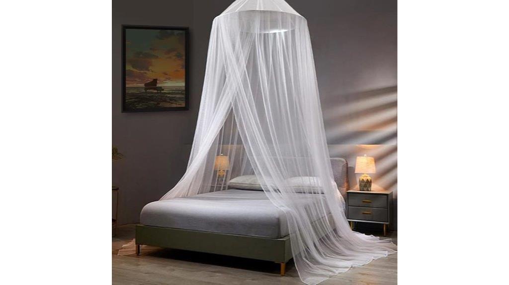 queen size ceiling bed net
