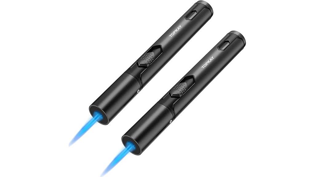 refillable windproof torch lighters