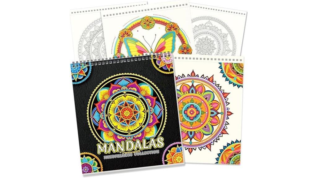 relaxing adult coloring book