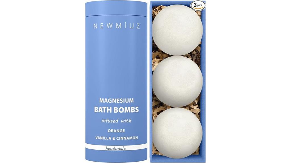 relaxing magnesium bath bombs