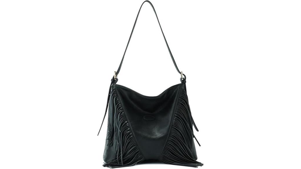 retro fringe shoulder bags